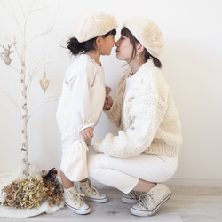 【Mama】エコファーベレー帽 3枚目の画像