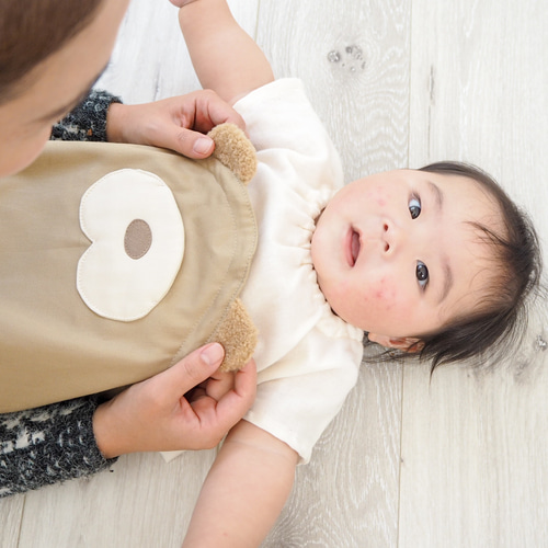 baby】森のくまサロペットロンパース ベビー服 HAM-NICO 通販