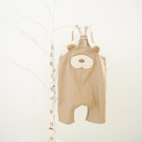 baby】森のくまサロペットロンパース ベビー服 HAM-NICO 通販