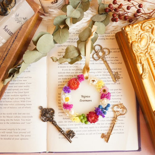 名入れ＆文字入れ】選べる香り / 花 / 幸せの輪 / アロマワックス