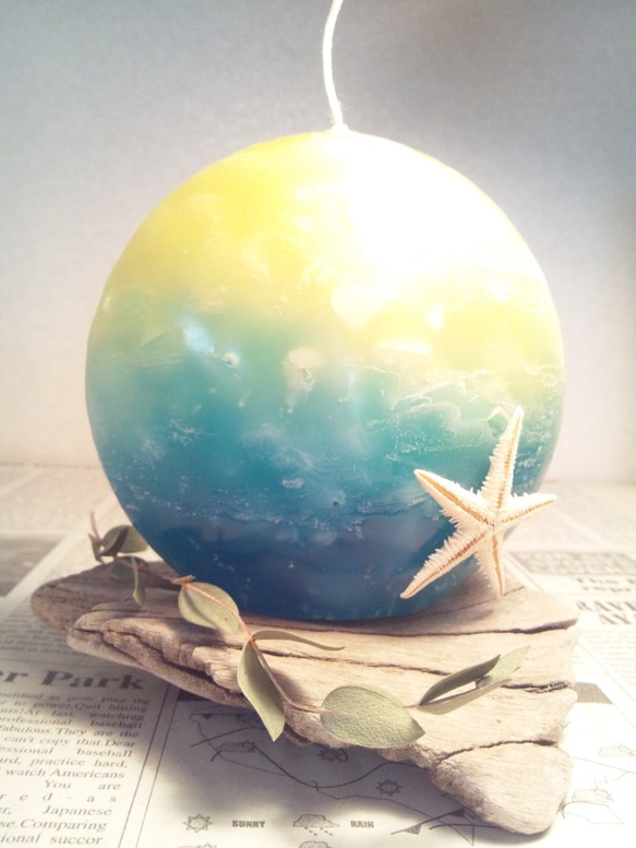 太陽と月と星のキャンドル ～セドナ～ 1枚目の画像