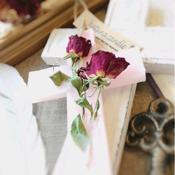 Bouquet of love roses ～ 愛のバラ／クロスサシェ ～ 4枚目の画像