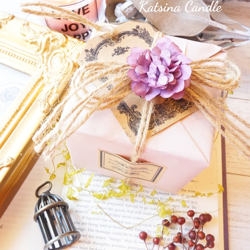 カチーナキャンドルのクラフトラッピング 包装紙・ラッピングペーパー