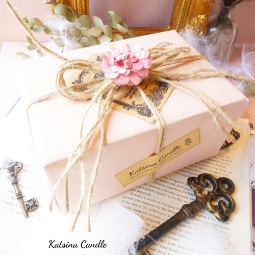 カチーナキャンドルのクラフトラッピング 包装紙・ラッピングペーパー