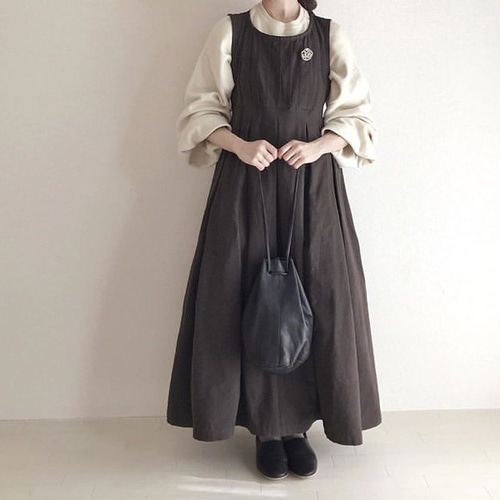 Bonjour diary2023SS エプロンワンピース4y エプロンワンピース ワンピース Chéri de printemps 通販