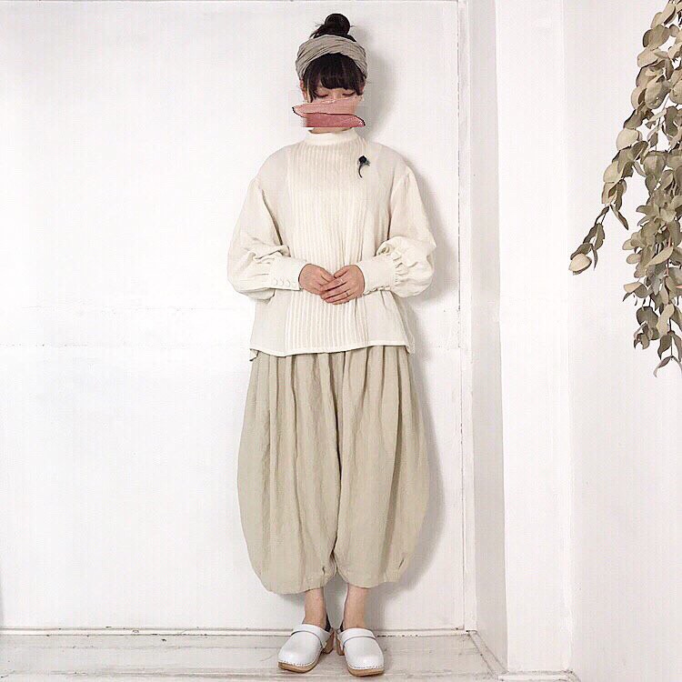 バルーンパンツ de PEAU 美品　ROBE
