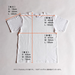 プリントTシャツ メンズ 白（Anything is Possible / シンプルデザイン）サイズ選択可 4枚目の画像