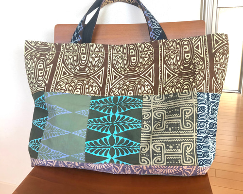 トートバッグ 〜 ハワイファッションブランドNOANOA のパッチバッグ