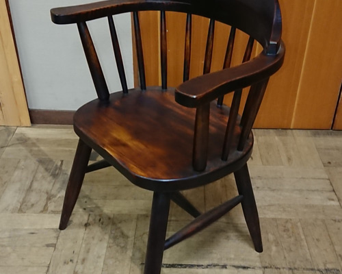 天然木　漆塗り　椅子？花台？ 天然木 漆塗り 椅子？花台？