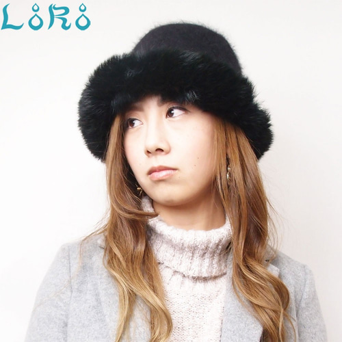 ※新品未使用【Plage】ラビットファーハット ラビットファー 2WAY ハット【レディス】 | GOLF,FIDRA | FLAG