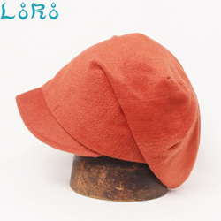 フレンチピッコロ・ソフトアクリル/Mサイズ UV たためる帽子 風に飛ばない帽子　 6枚目の画像