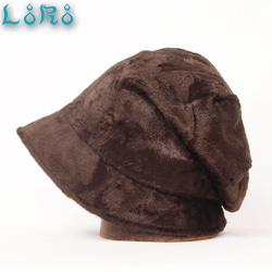 ピッコロ・ファー/S,Mサイズ UV たためる帽子 風に飛ばない帽子 6枚目の画像