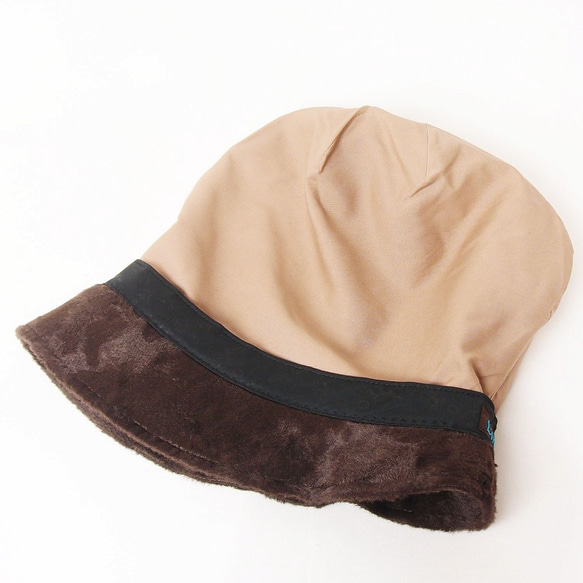 ピッコロ・ファー/S,Mサイズ UV たためる帽子 風に飛ばない帽子 9枚目の画像