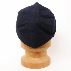 ピッコロ・ラフウール/ダークネイビー M,Lサイズ UV たためる帽子 風に飛ばない帽子　 8枚目の画像