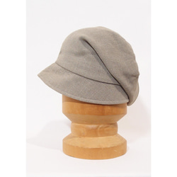 ピッコロ・カノコ/Mサイズ　カーキ　UV　たためる帽子　風に飛ばない帽子 4枚目の画像