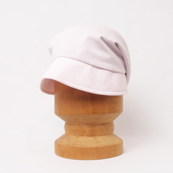 ピッコロ・スムース/フリーサイズ　ライトピンク　UV　たためる帽子　風に飛ばない帽子 4枚目の画像