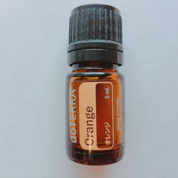 RED STONE　香るアロマピアス　レザー素材　オレンジアロマオイル付　金属アレルギー対応（チタン） 5枚目の画像