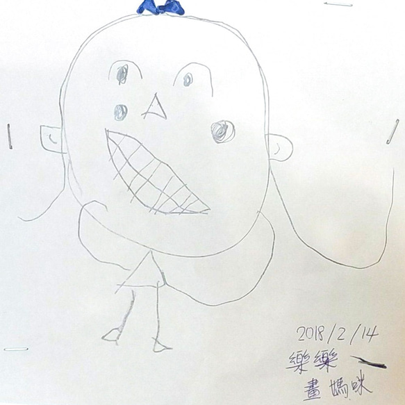 【青鳥工房】子供の絵は銀のネックレス、ペンダント、宝飾に変身します～『親子宝飾』。ママ 4枚目の画像