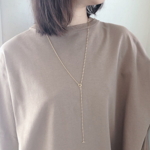 ロング、ラリエット、2連ネックレス シルバー入荷待ち長さ選べて自在につけられる5way2連ショートにもなる