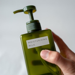 【Creema限定】テキストボトルステッカー・ラベル／シャンプー・ハンドソープ／無印 シンプル おしゃれ 5枚目の画像