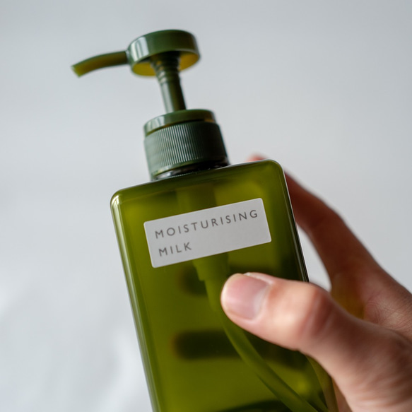 【Creema限定】テキストボトルステッカー・ラベル／シャンプー・ハンドソープ／無印 シンプル おしゃれ 5枚目の画像