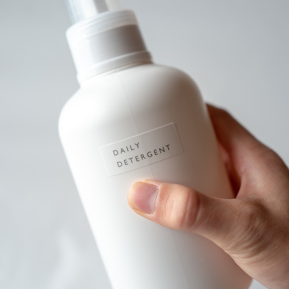 【Creema限定】テキストボトルステッカー・ラベル／シャンプー・ハンドソープ／無印 シンプル おしゃれ 6枚目の画像