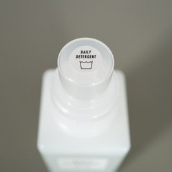 【Creema限定】ランドリー用ボトルステッカー・ラベル／衣類用洗剤 柔軟剤 漂白剤／無印 シンプル おしゃれ 2枚目の画像