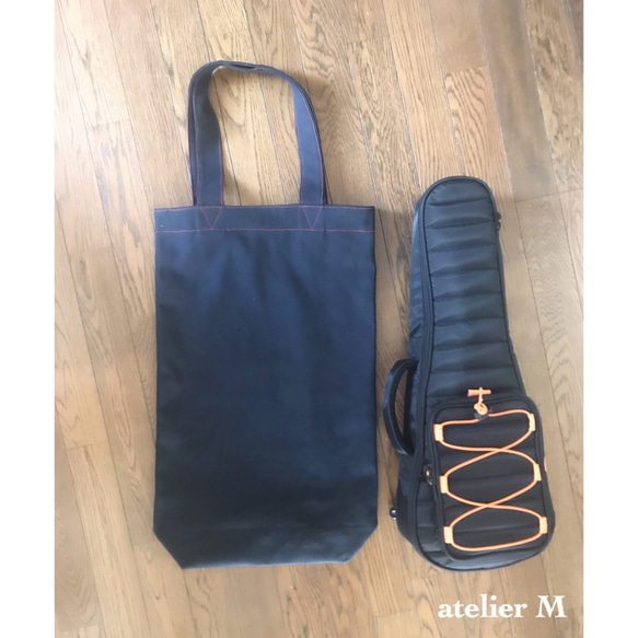 【受注製作】ウクレレ•トートバック(ソプラノ) 6枚目の画像