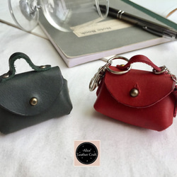 トゥティエ　ミニチュアバッグチャーム　レザー SAC BOUT MINI BLACK – TOUT Y EST JP