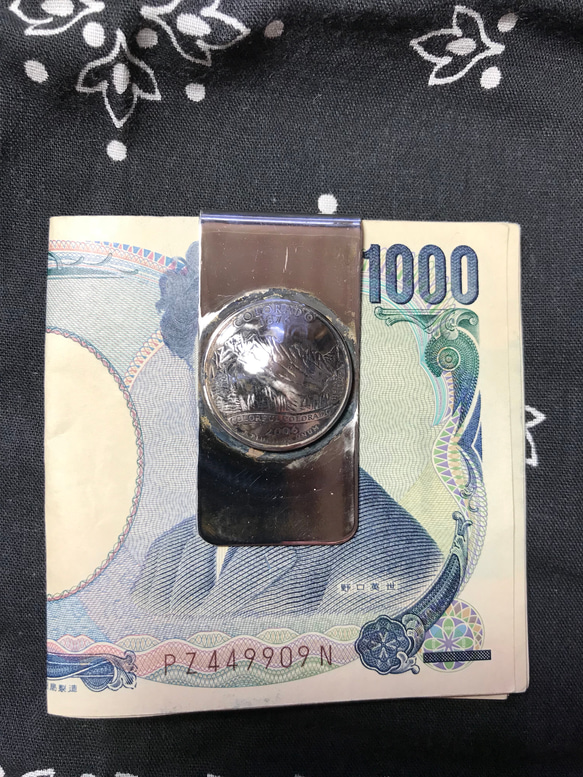 マネークリップ★記念25¢コロラド州 1枚目の画像