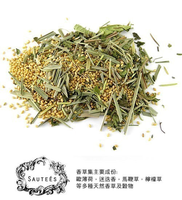 Sautees幸福SPA香草暖暖熱敷包(M號香草味綠色純棉) 第4張的照片