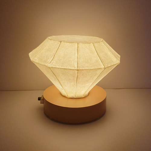 ダイヤモンド型和紙シェードナイトランプ スタンドライト・テーブル