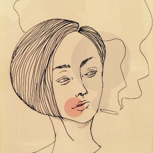 似顔絵デザイン【オーダー】 絵画 シロ 通販｜Creema(クリーマ