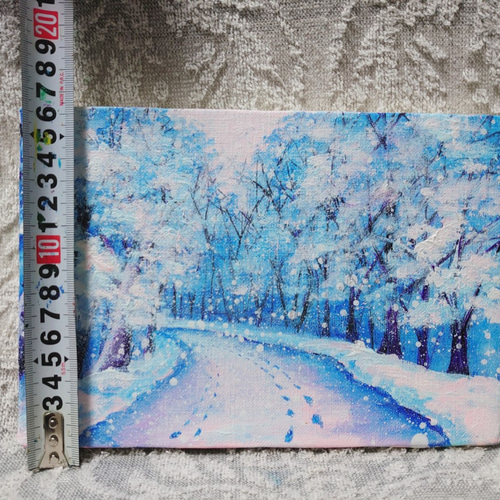 油絵 雪の道 絵画 HR 通販 10974657|Creema(クリーマ) 油絵 雪の道 絵画 HR 通販 10974657|Creema(クリーマ)