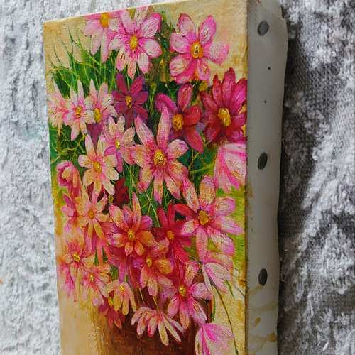 油絵 絵画 コスモス【SM号】 油絵 コスモス【SM号】 絵画 HR 通販 11377727｜Creema(クリーマ)