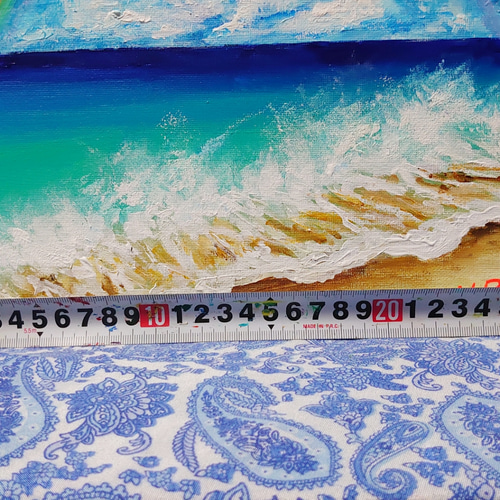油絵 虹の海 絵画 HR 通販 11828751｜Creema(クリーマ)
