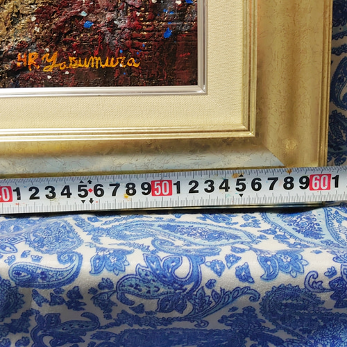 油絵 紫陽花【F10号】 絵画 HR 通販 11894575｜Creema(クリーマ