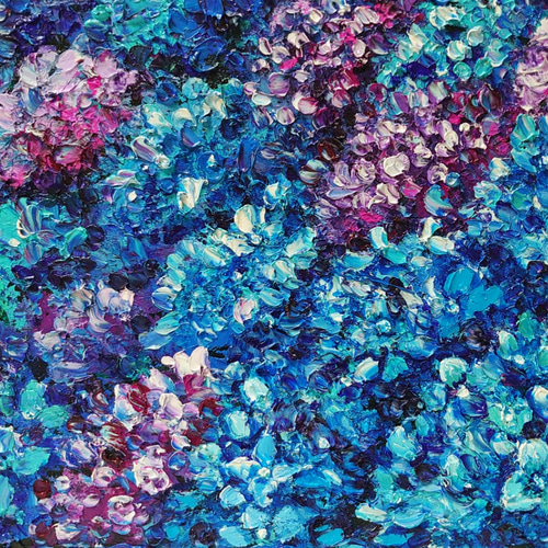 油絵 絵画 【紫陽花畑】 油絵 絵画 【紫陽花畑】 - メルカリ