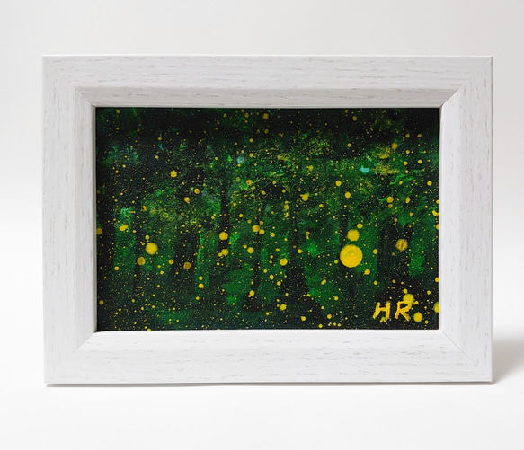油絵 ハガキ絵画額付き【栗】 絵画 HR 通販 12467689｜Creema