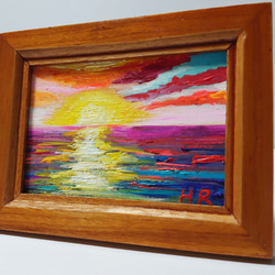 油絵 油彩 絵画 【giardino fiorito colorato 】 】