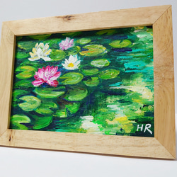 油絵 油彩 油彩画 絵 絵画【マーガレットのお花畑】 絵画 HR