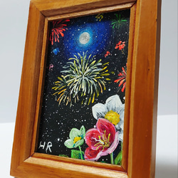 油絵 油彩 絵画 【giardino fiorito colorato 】 】