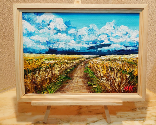油絵 絵画 【ポインセチア畑】 油絵 絵画 【ポインセチア畑】 油絵 絵画 【ポインセチア畑