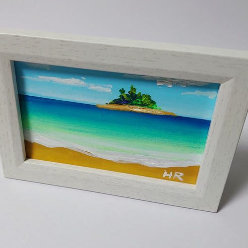 油絵 油彩 油彩画 絵 絵画 【月の海】 絵画 HR 通販 14461563