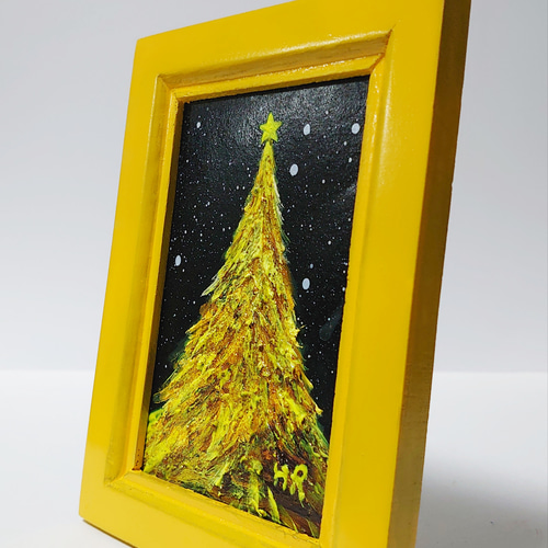 油絵 油彩 油彩画 絵画【黄金クリスマスツリー】 油絵 油彩 油彩画 絵画【黄金クリスマスツリー】 絵画 HR 通販