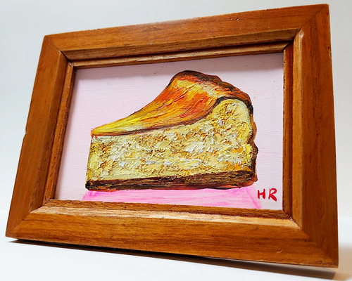 独創的 手作り油絵 絵画 - Agena Agelenas 木額縁入り 絵画 - 絵画