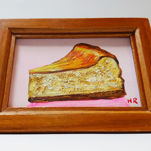 油絵 ミニ絵画手作り額オーダーページ