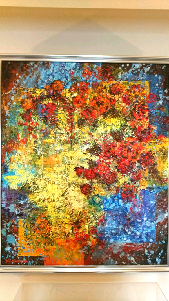 油絵 絵画(庭) 絵画 HR 通販 6943951｜Creema(クリーマ)