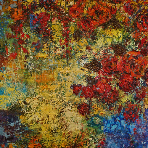 油絵 絵画(庭) 絵画 HR 通販 6943951｜Creema(クリーマ)