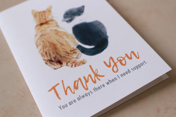 貓咪好朋友卡片 感謝卡  萬用卡  カード   Card 第2張的照片